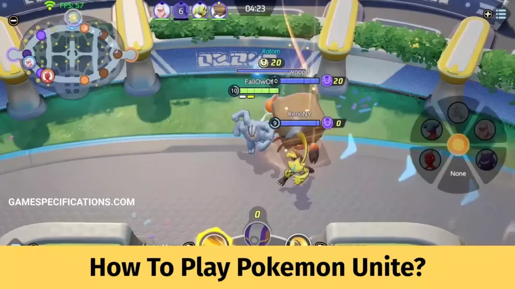 How To Play Pokemon Unite