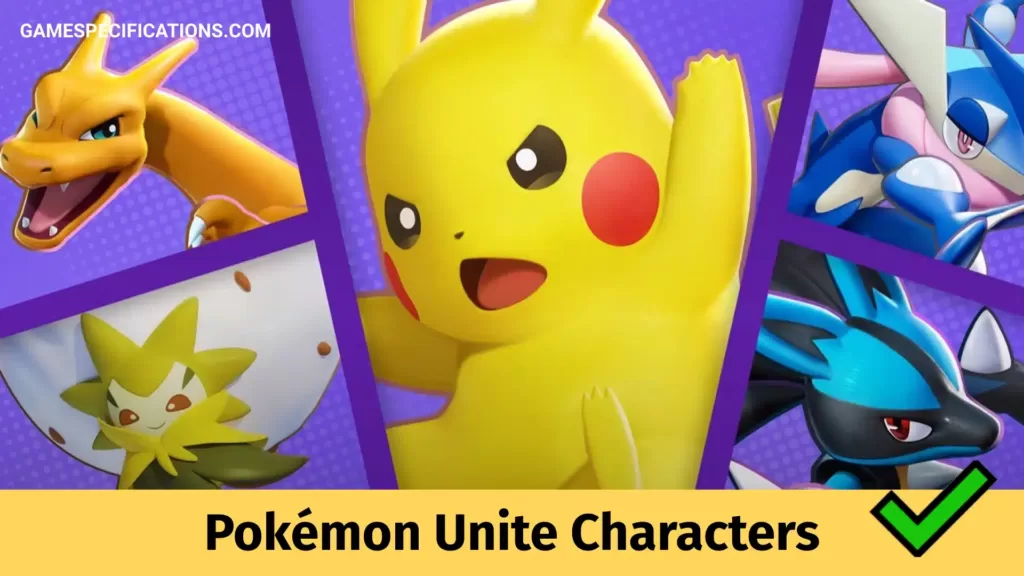 Pokémon Unite Characters