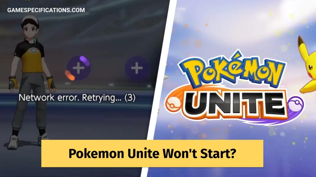 Pokemon Unite Won't Start