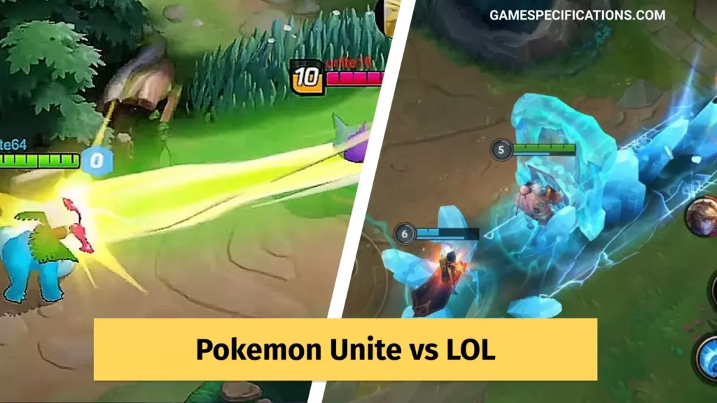 Pokemon Unite vs League of Legends