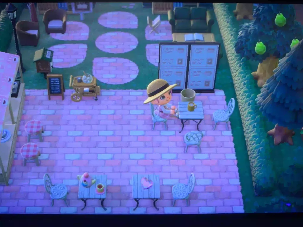 Animal Crossing Pink Bricks