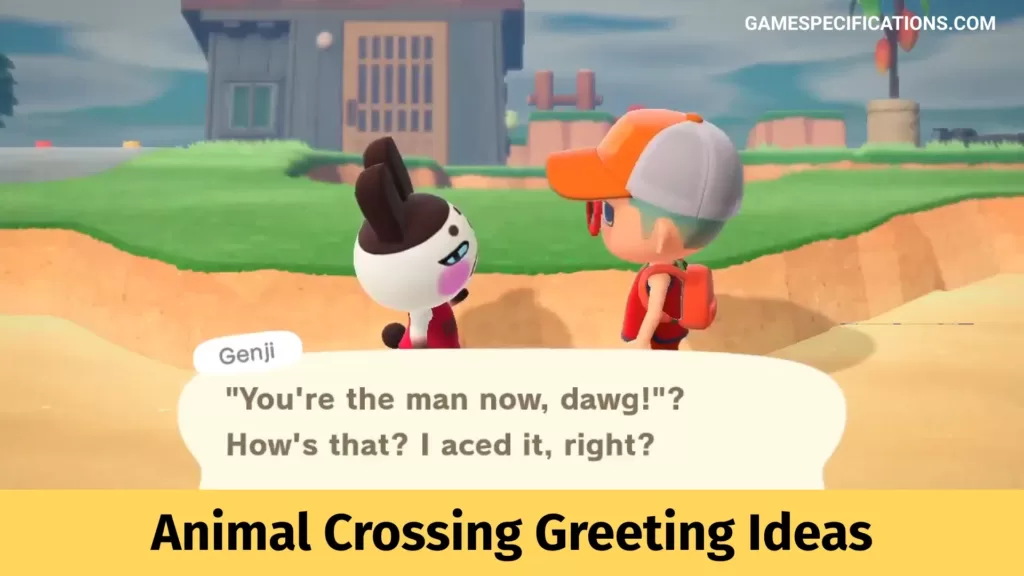 Animal Crossing Greeting Ideas