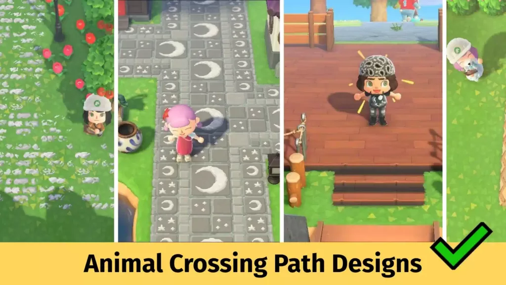 Animal Crossing Path Designs