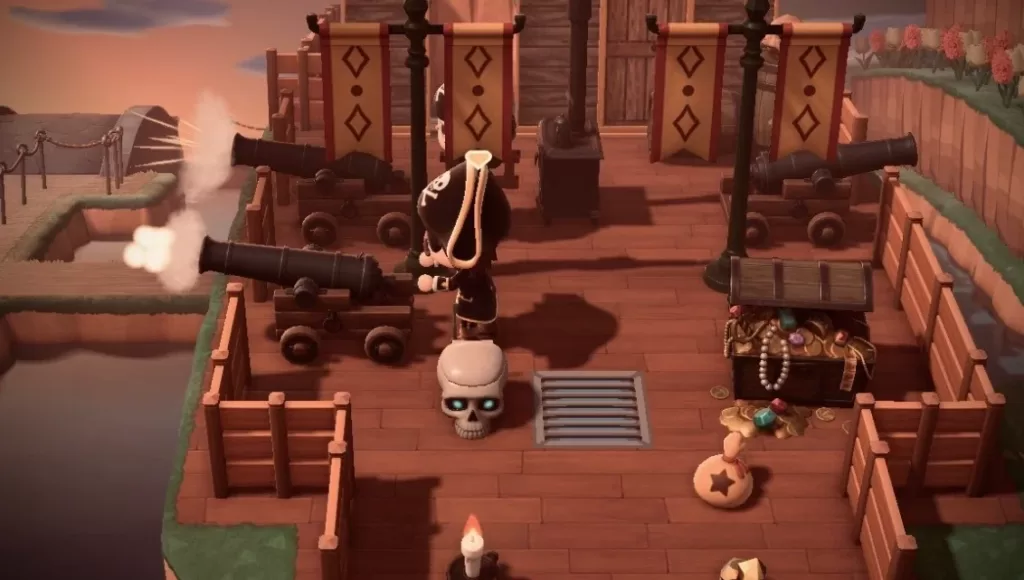 Animal Crossing Pirate Boat