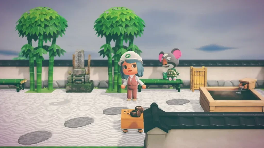 Animal Crossing Simple Garden