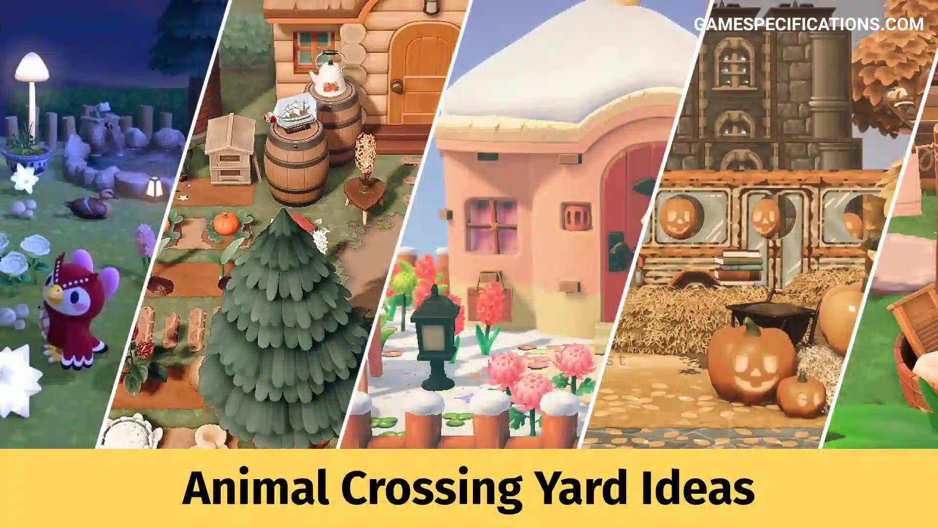 Amazing Animal Crossing Yard Ideas [20]   Game Specifications
