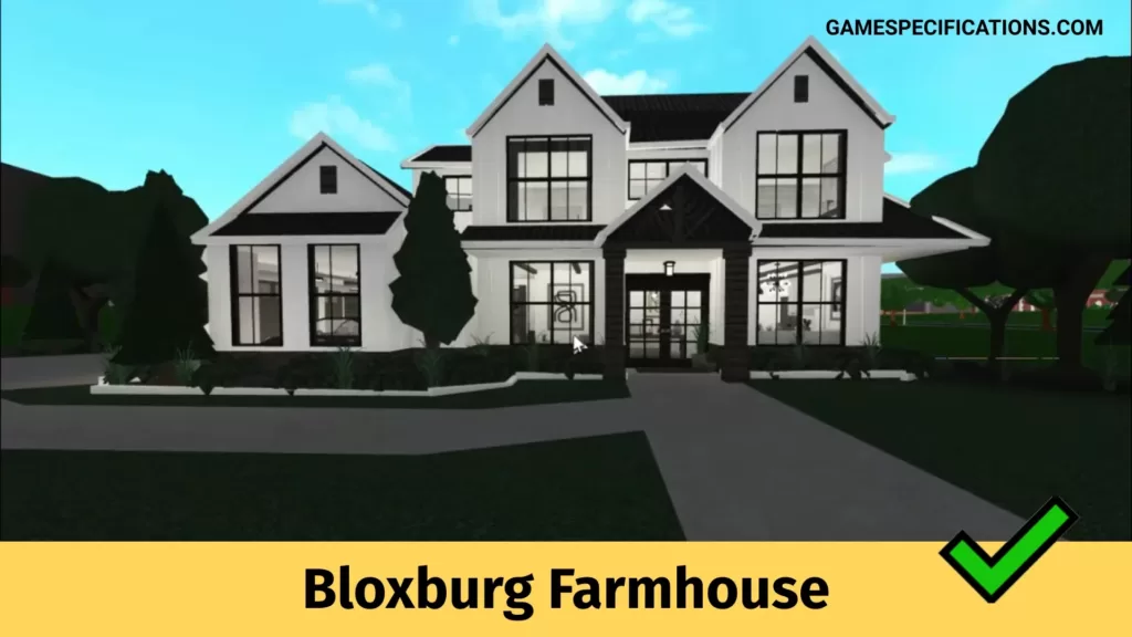 Build Bloxburg Farmhouse Game, How To Build A Farmhouse