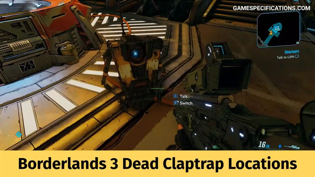 Borderlands 3 Dead Claptrap