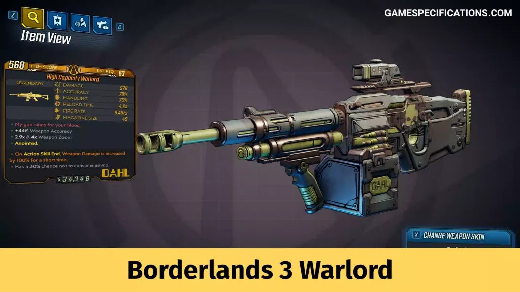 Borderlands 3 Warlord