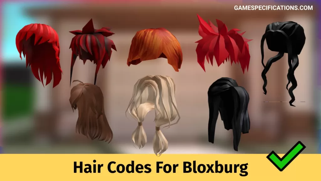 Hair Codes For Bloxburg