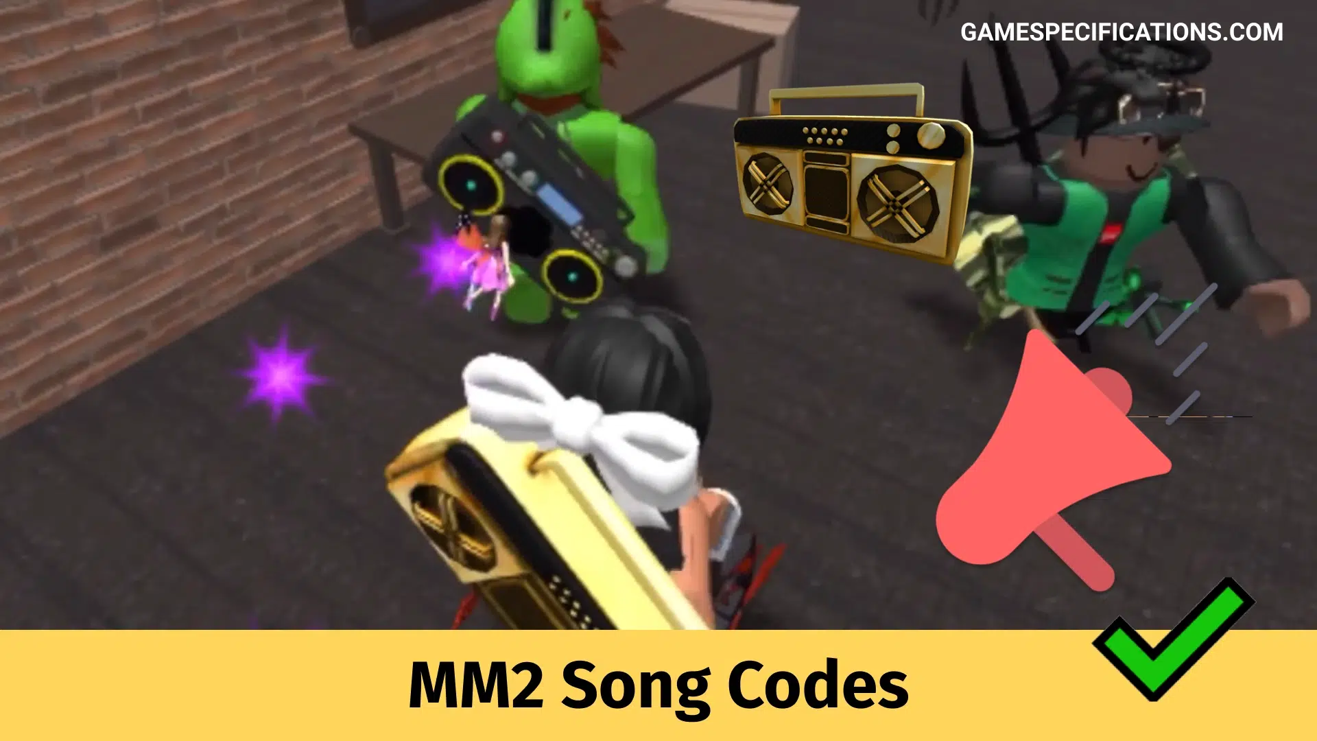 MM2 Song Codes To Play Awesome Music - Game Specifications