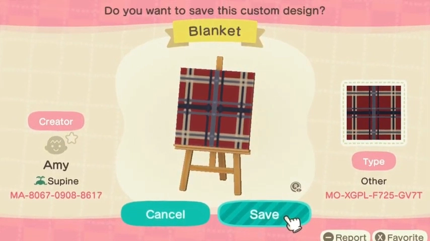 Animal Crossing Blanket