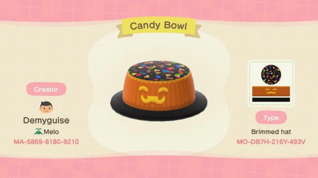 Animal Crossing Candy Bowl