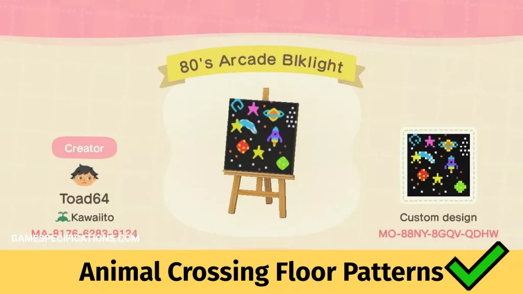 Animal Crossing Floor Patterns