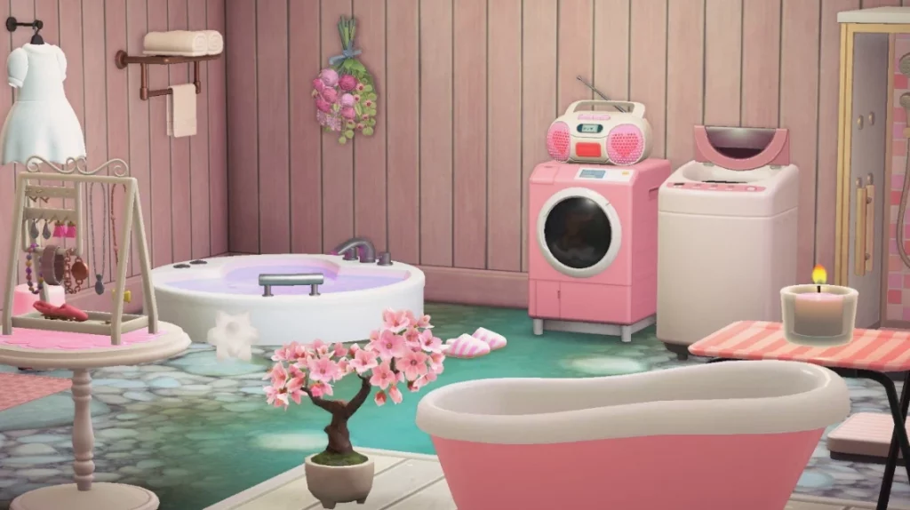 Animal Crossing Girlish Bathroom