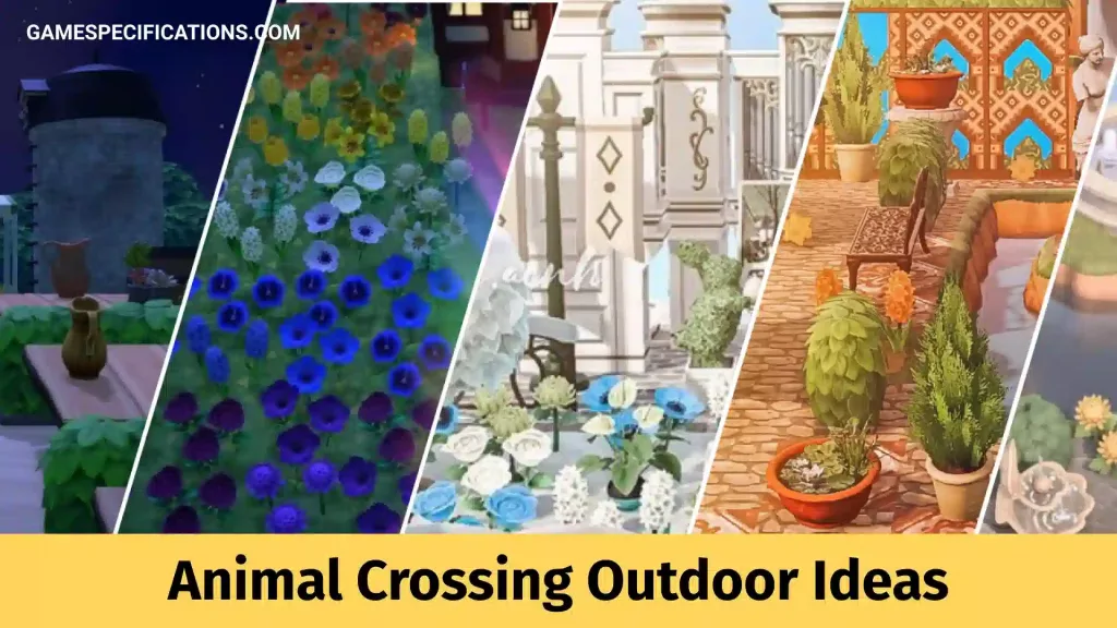 Animal Crossing Outdoor Ideas