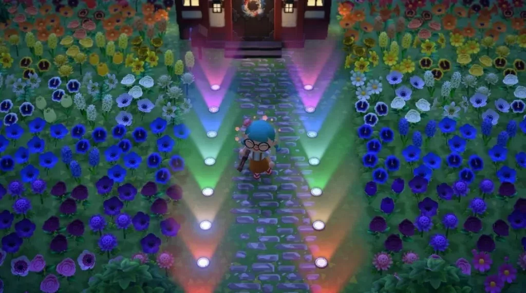 Animal Crossing Rainbow Path Outdoor