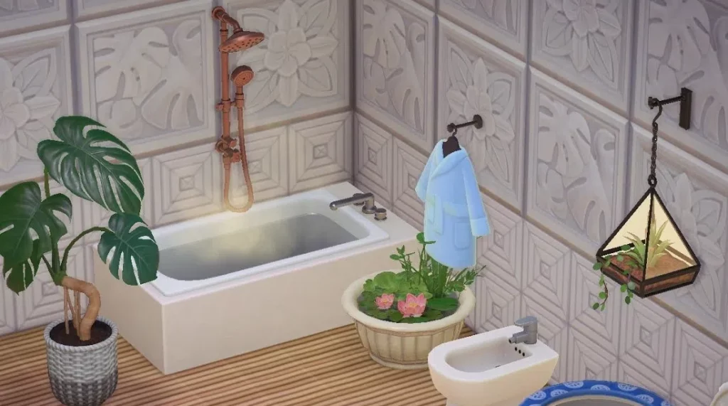 Animal Crossing Simple Bathroom