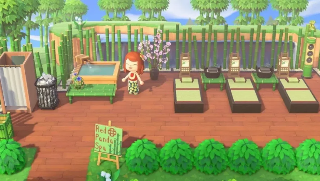 Animal Crossing Magnificence Spa