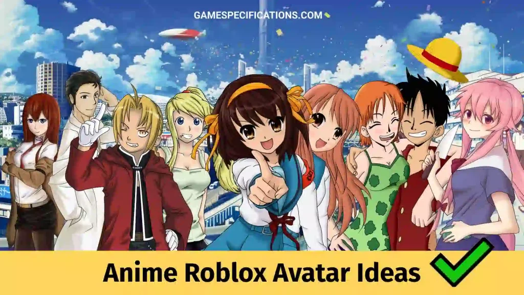 Anime Roblox Avatar Ideas