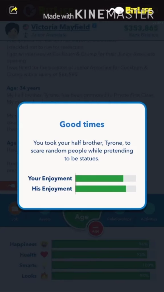 Bitlife Happiness