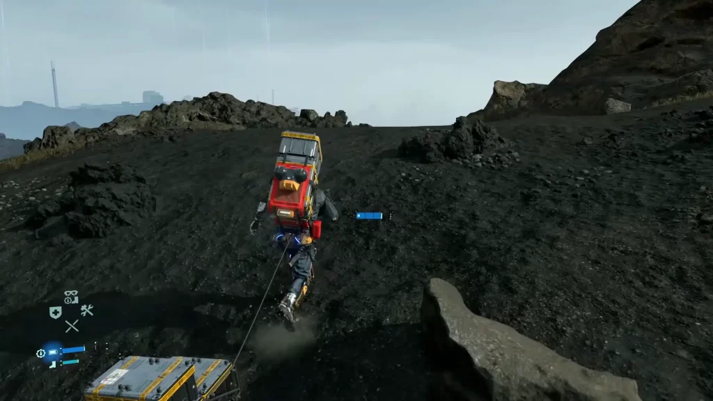 Death Stranding Cargo Carrying