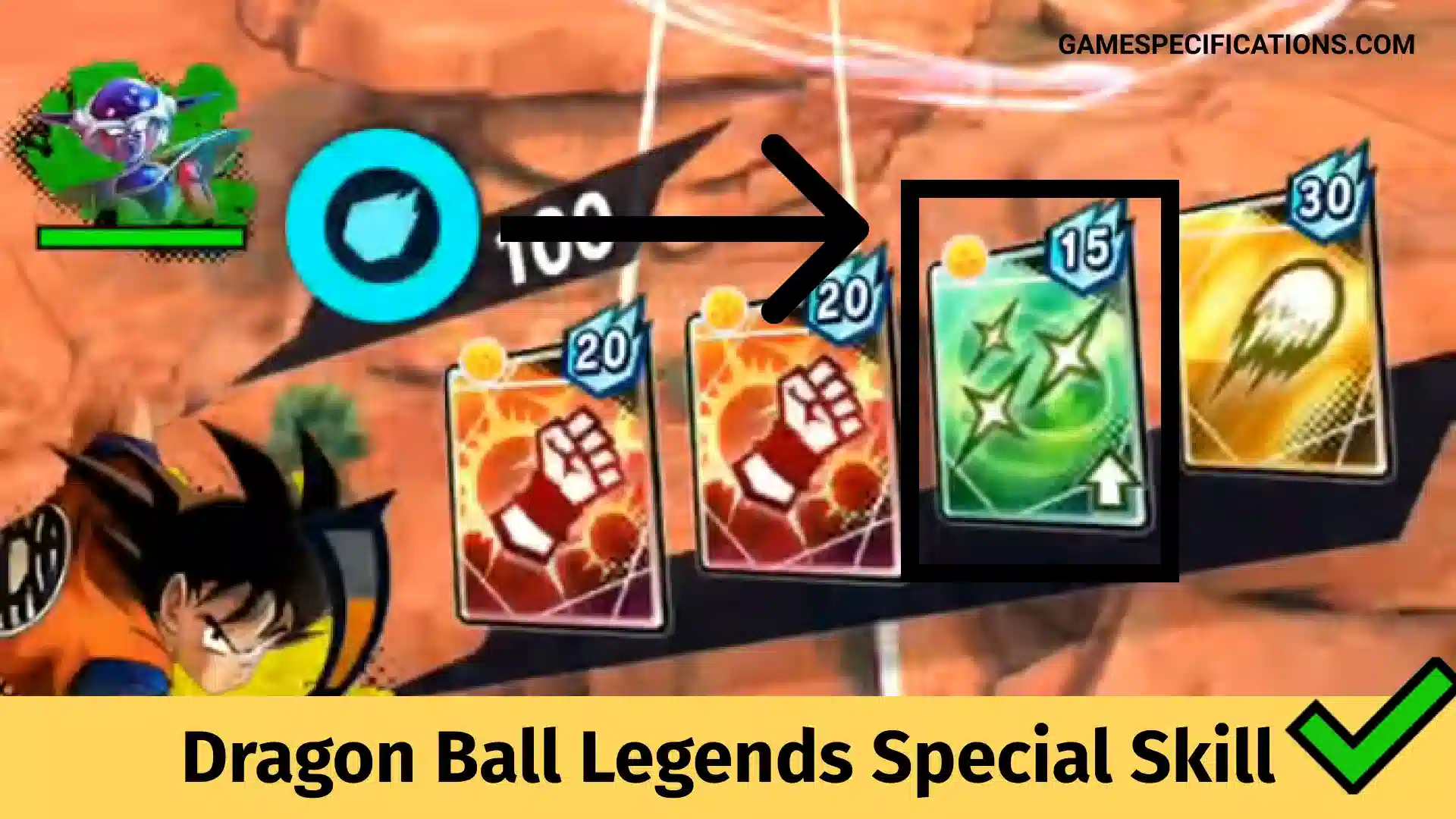 Dragon Ball Legends Special Skill Card Printable Cards