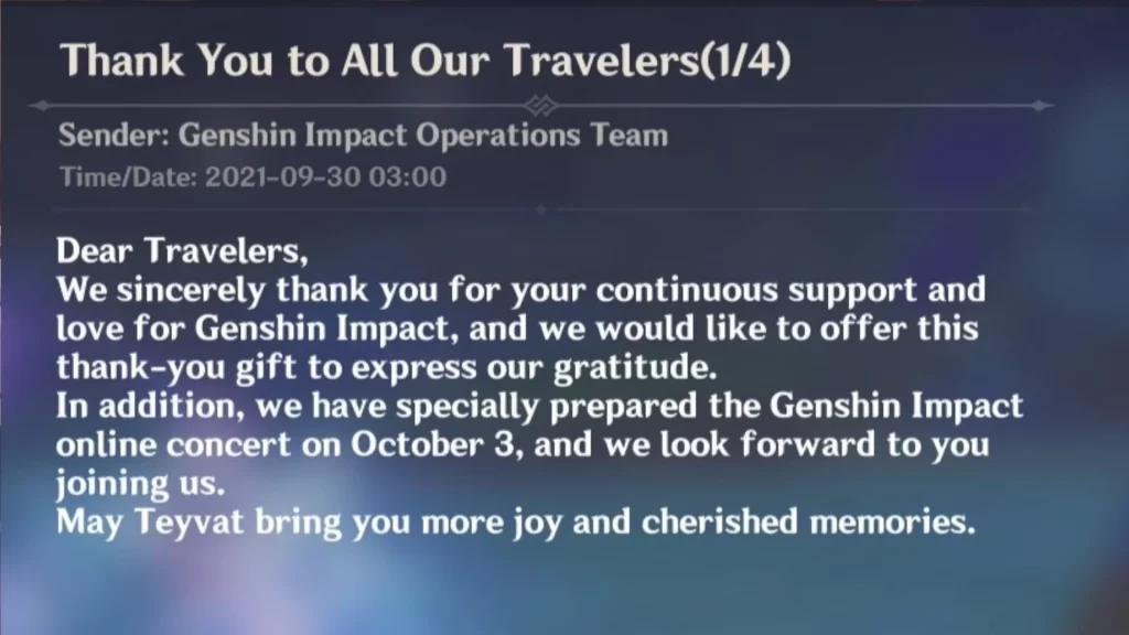 1 year aniversary team message