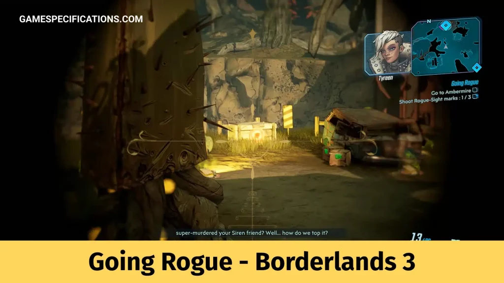 Going Rogue Borderlands 3