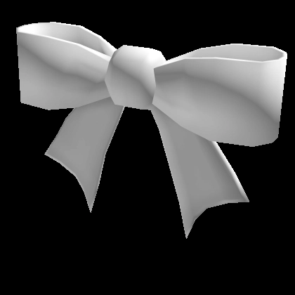 Roblox Lovely White Bow