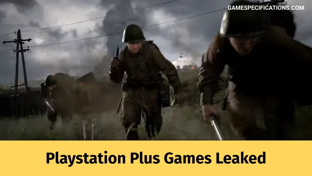 Playstation Plus Games Leaked