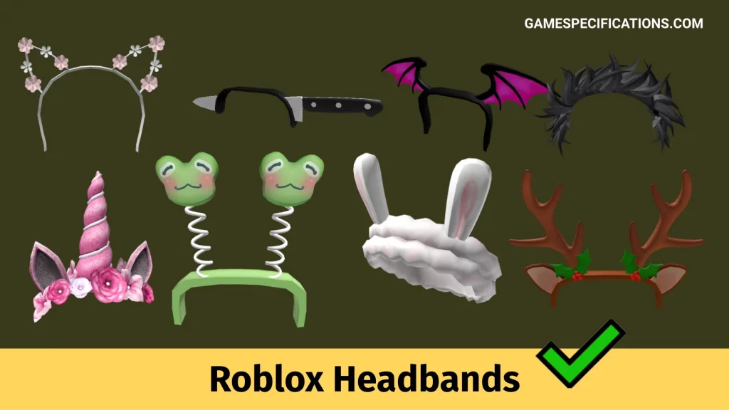 Roblox Headbands