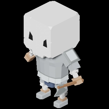 Armored Skeleton In Islands Roblox