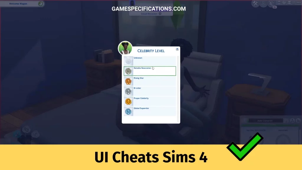 UI Cheats Sims 4