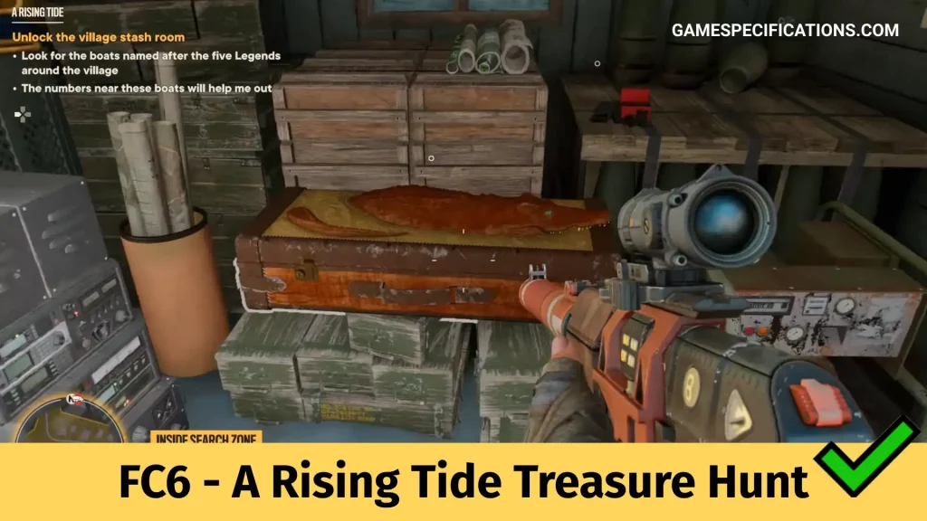 A Rising Tide Treasure Hunt Walkthrough