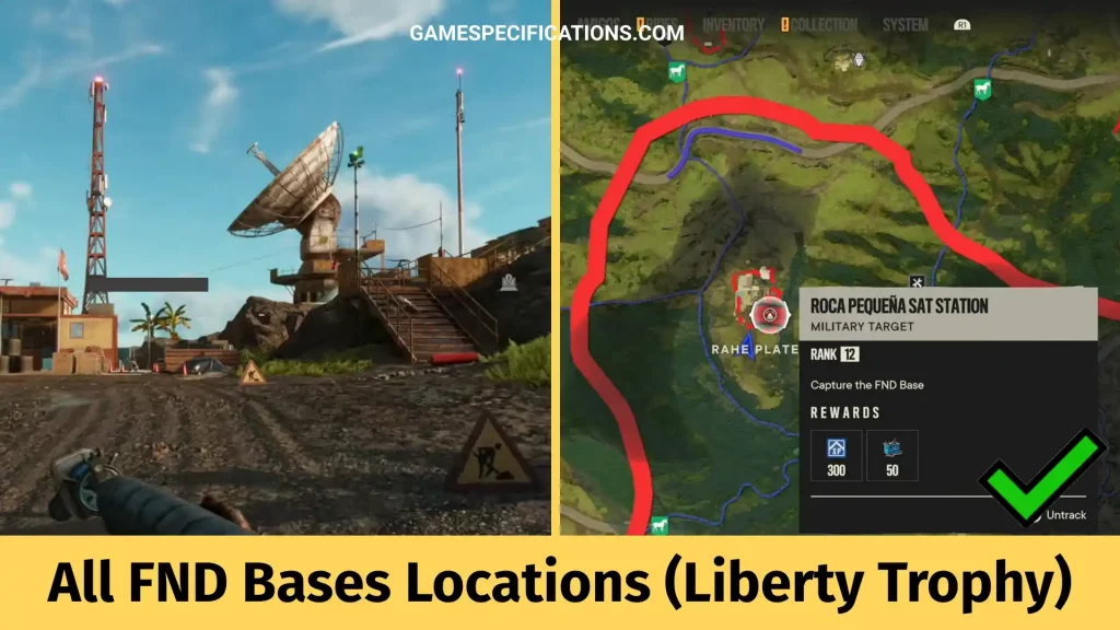 All FND Bases Locations (Liberty Trophy)