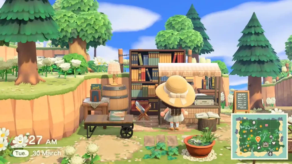 Animal Crossing Book Shop