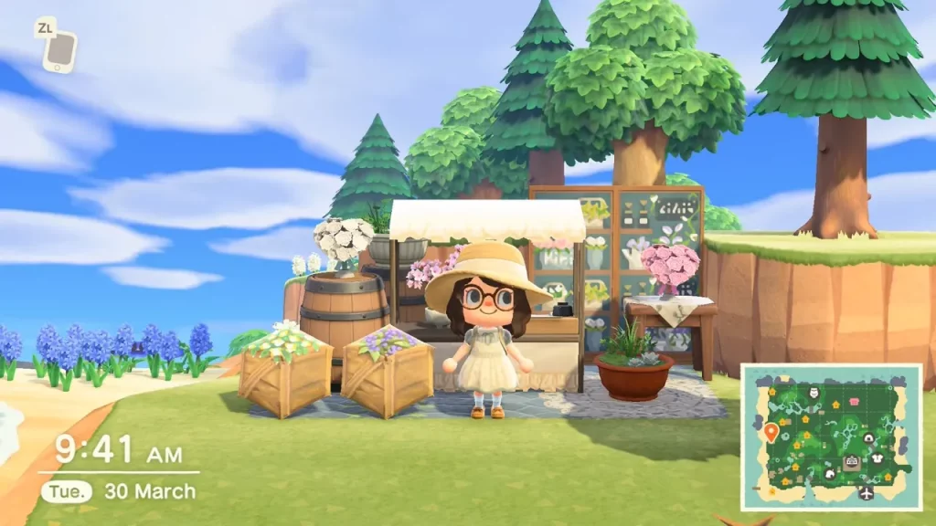 Animal Crossing Plant Shop