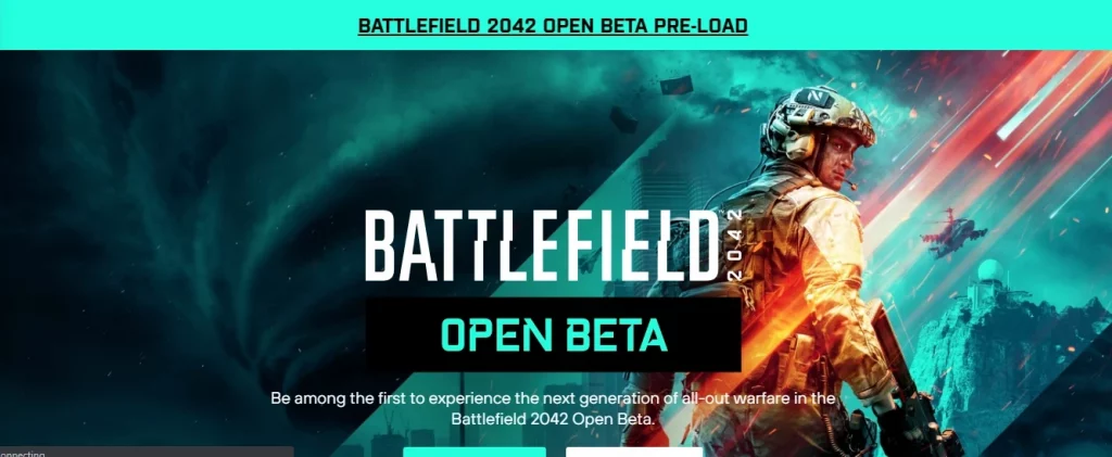 Battlefield 2042 Beta Pre Registration