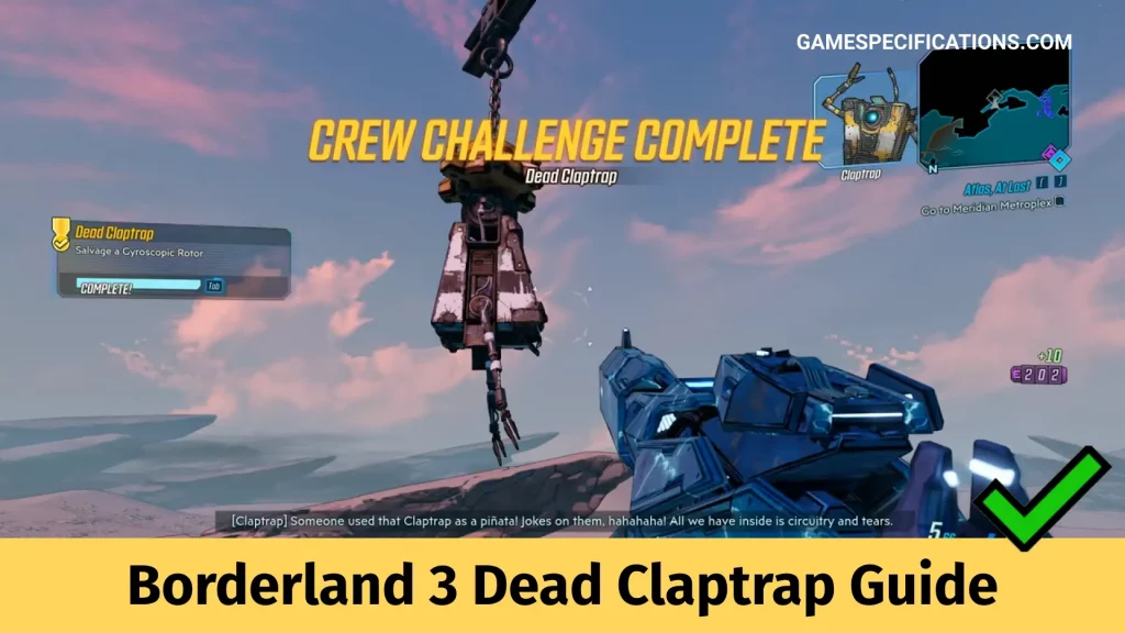 Borderland 3 Dead Claptrap