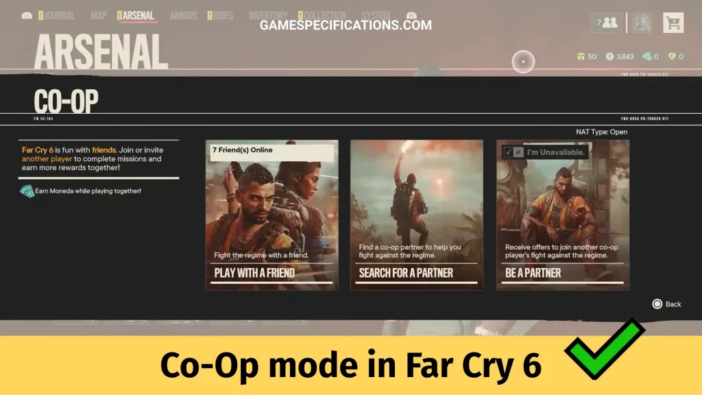 Co-Op mode in Far Cry 6