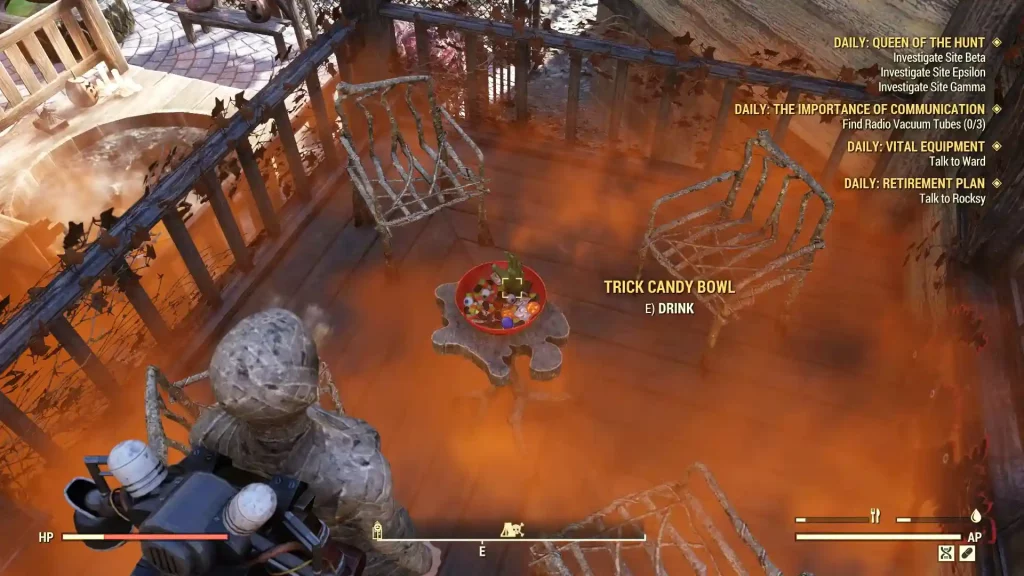 Fallout 76 Halloween Update Trick or Treat