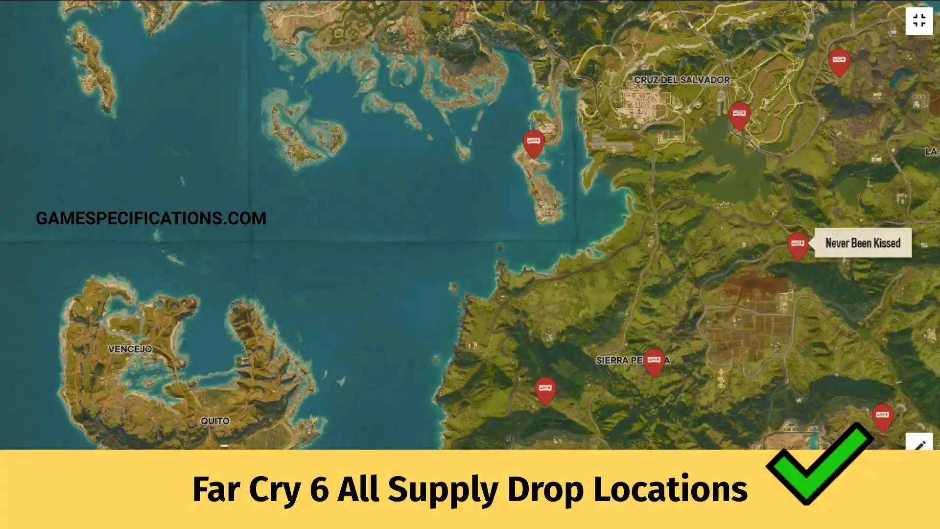 Far Cry 6 All Supply Drop Locations (It’s Raining Treasure! Trophy)