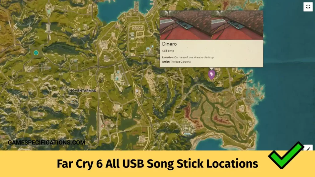 Far Cry 6 All USB Song Stick Locations