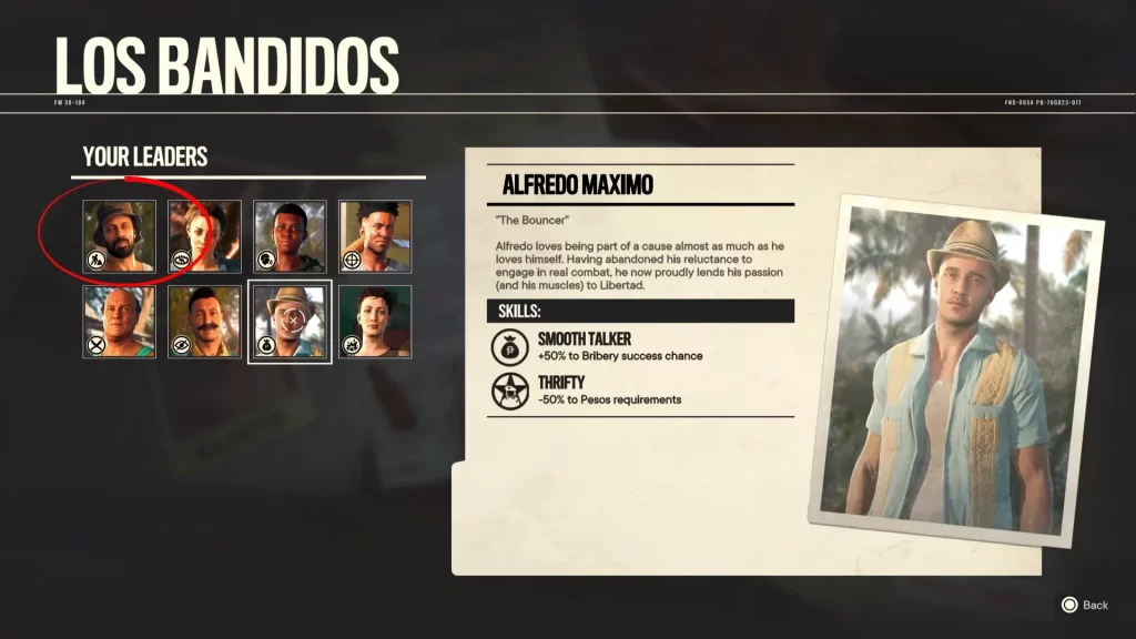 Far Cry 6 Bandido Alfredo Maximo