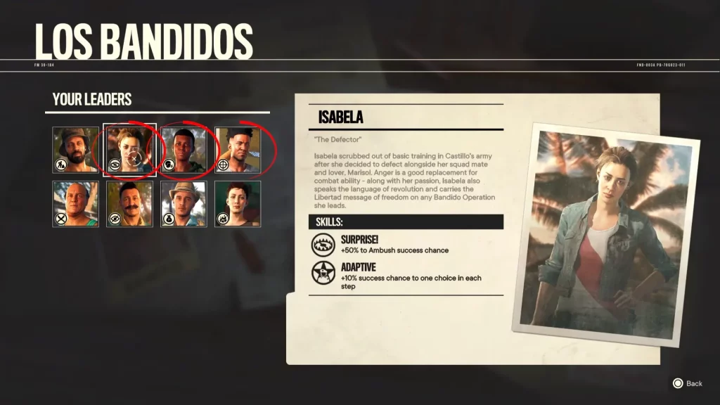 Far Cry 6 Bandido Locations Isabela