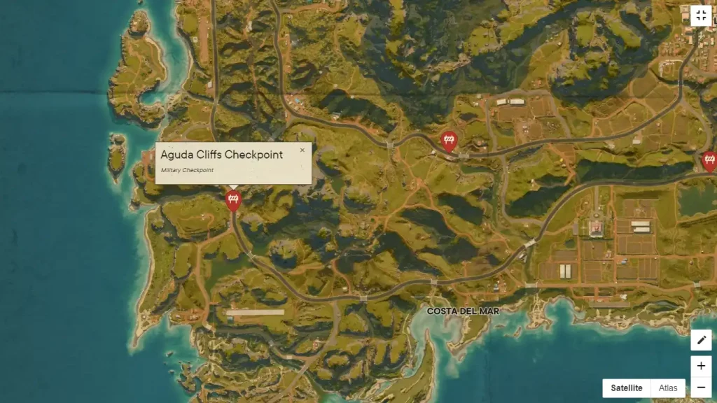 Far Cry 6 Aguda Cliffs Checkpoint