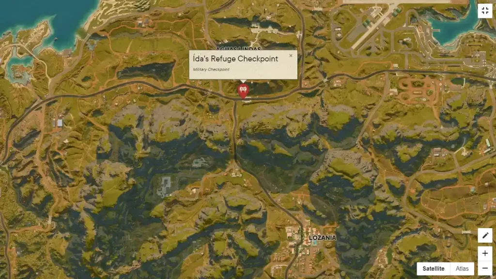 Far Cry 6 Ida's Refuge Checkpoint