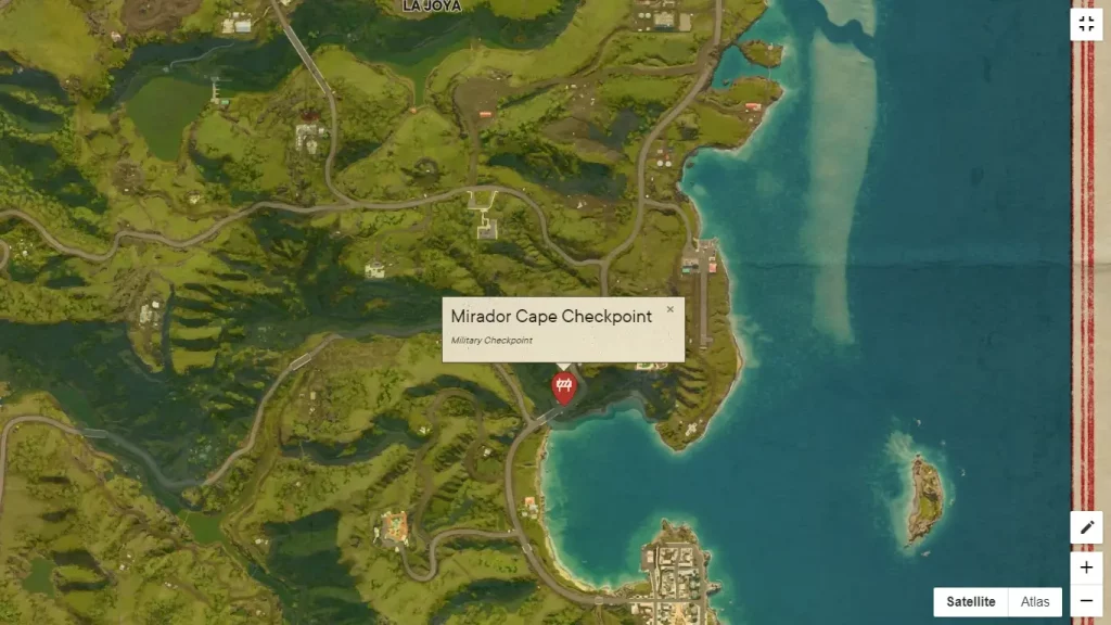 Far Cry 6 Mirador Cape Checkpoint