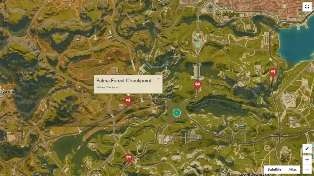 Far Cry 6 Palma Forest Checkpoint